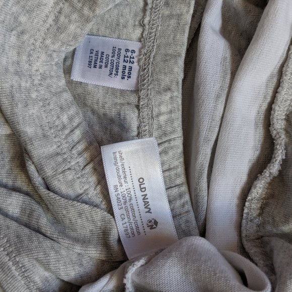 [KIDS 2/$30] NWT Baby Girl (6-12M) - OLD NAVY 2pcs. Hooded Bubble Dress Set - Picture 6 of 6